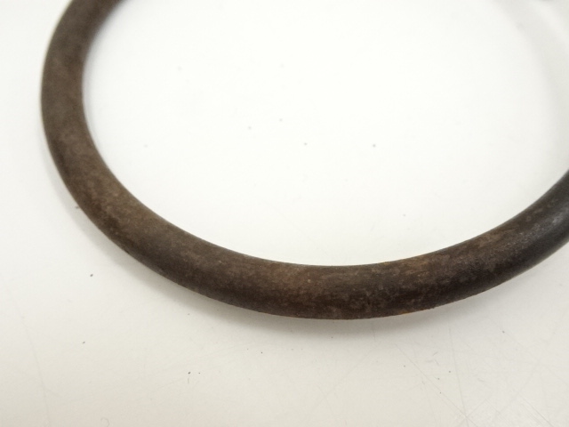  釜師北野宗三郎造　撫肩釜（共箱）